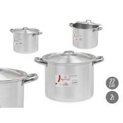 OLLA ALUMINIO 22 CM 6 L