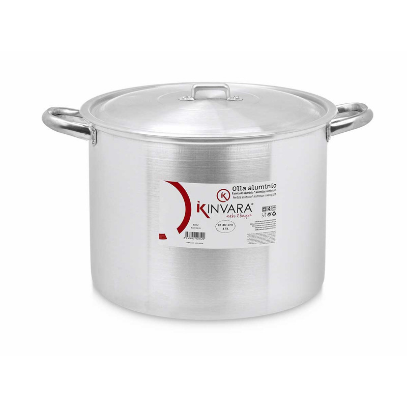 MARMITE 30 CM 15 L ALUMINIUM