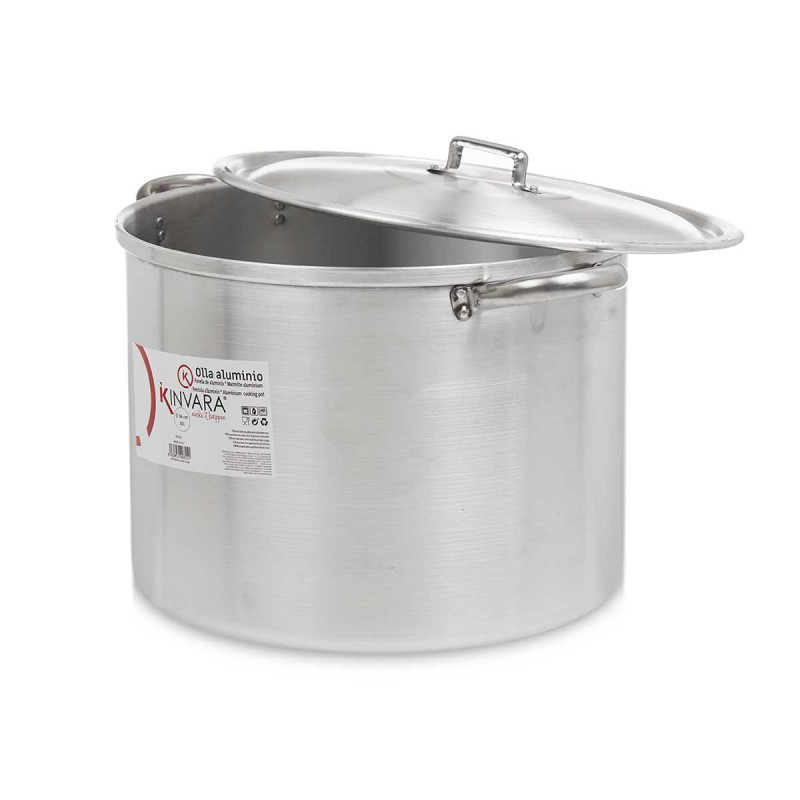 OLLA ALUMINIO 36 CM 30 L