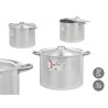 ALUMINIUM COOKING POT 38 CM 35 L