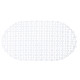 TAPIS DE DOUCHE ANTIDÉRAPANT TRANSPARENT 34X63 CM