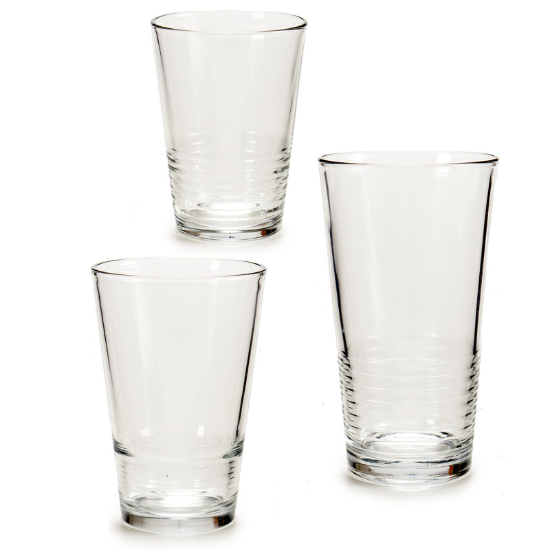 SET 18 VERRES LIGNES