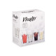 SET 12 BICCHIERI TINTA UNITA