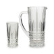 CONJ JARRO 1L E 6 COPOS AGUA 250ML LINHAS