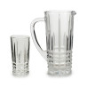 CONJ JARRO 1L E 6 COPOS AGUA 250ML LINHAS