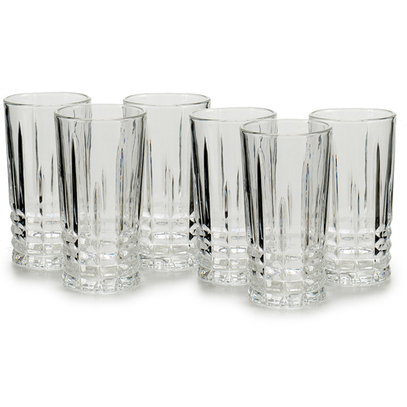 SET CARAFFA 1L E 6 BICCHIERI ACQUA 250ML LIN