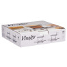 CANECA CAFE VIDRO 100ML COM PRATO