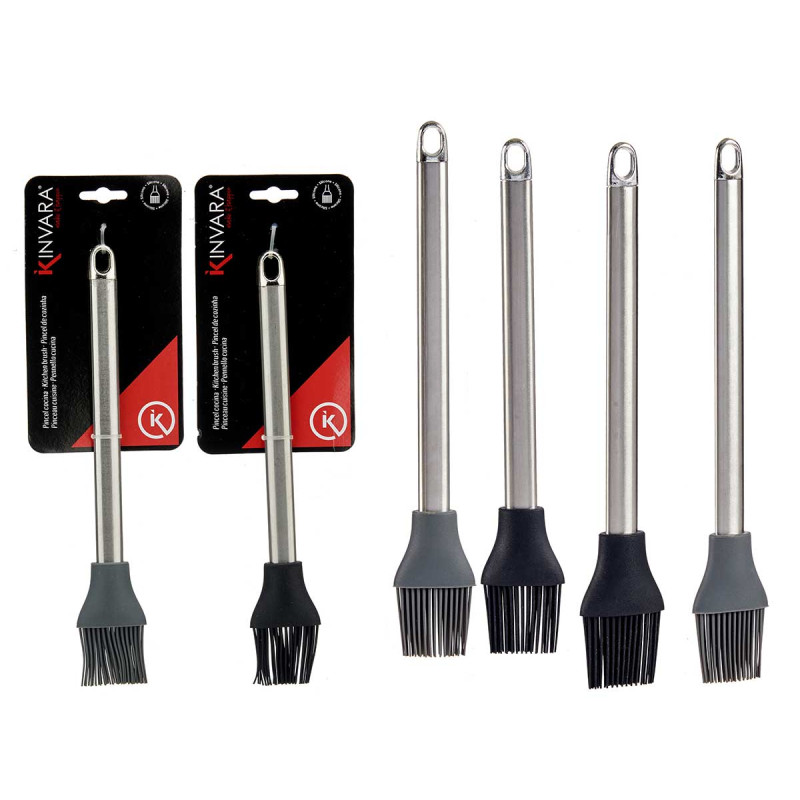 PINCEL COZINHA AÇO SILICONE SORT 2 COR
