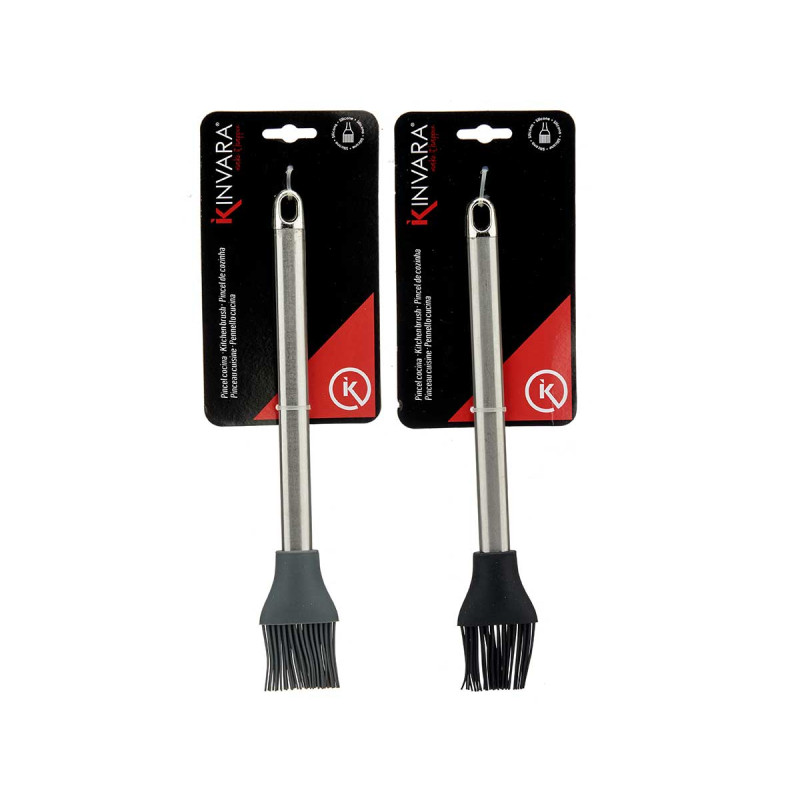 PINCEL COCINA ACERO SILICONA SURT 2 COL