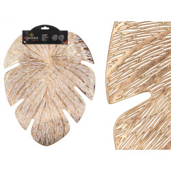 SALVAMANTEL HOJA DORADO