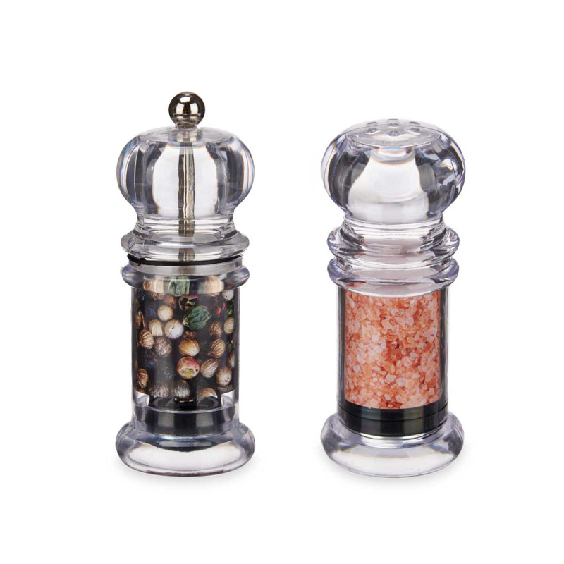 SET SALIERA PEPERA PLASTICA