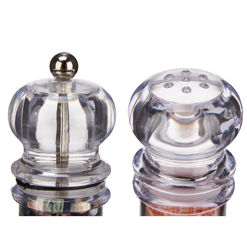 SET SALIERA PEPERA PLASTICA