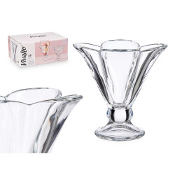 COPA HELADO FORMA FLOR 200ML