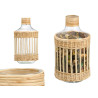 GARRAFA DECORATIVA VIDRO E RATTAN GRD