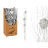 BOUQUET 3 BALLS SILVER METALIC 