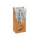 RAMO 3 BOLAS BRANCO METALICO