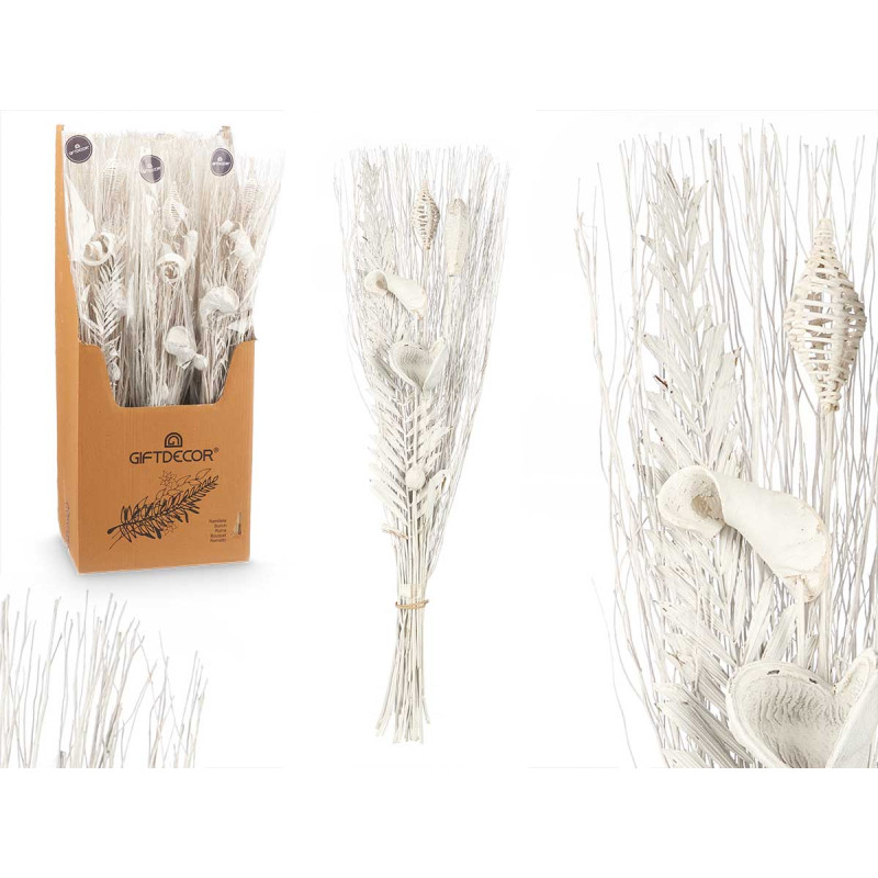 WHITE METALIC BOUQUET