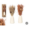 TALL FLOWERS VASE ASSORTED 2 COLOURS