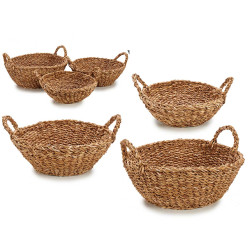 SET 3 CESTI MANICO ROTONDI