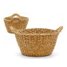 SMALL ROUND BASKET WITH HANDLE 8L