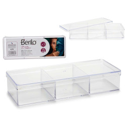 SCATOLA ORGANIZER 3 SPAZI COPERCHIO
