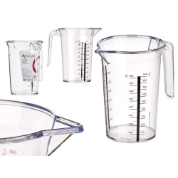 CARAFFA MISURATRICE TRASP 800ML-4 UN. MI