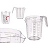 TRANSPARENT METER JAR 1L