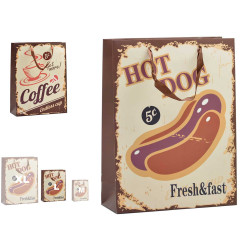 SACO PRENDA HOTDOG & COFFEE MED SORT 2