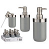 SILVER GREY SOAP DISPENSER 350ML