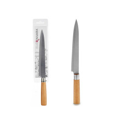 MEDIUM KNIFE WITH WOODEN HANDLE