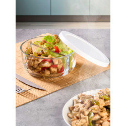 PORTA PRANZO VETRO CON DIVISORE FRIGO 785ML