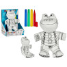 FROG TEDDY TO PAINT WITH MARKER