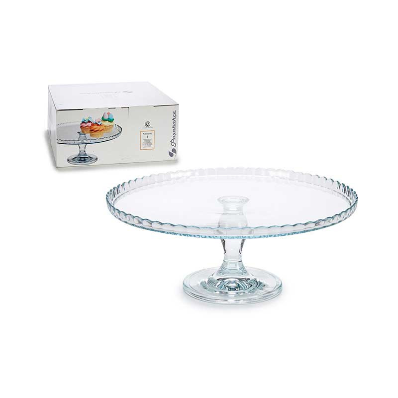 CAKE TRAY WITH FOOT