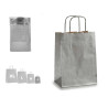 SACO PAPEL PRATEADO KRAFT MINI