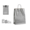 BORSA CARTA ARGENTO KRAFT MEDIA