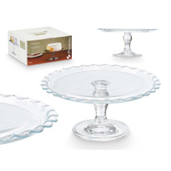 TARTERA CON PIE DIAM 26CM