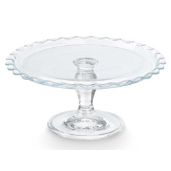 TARTERA CON PIE DIAM 26CM
