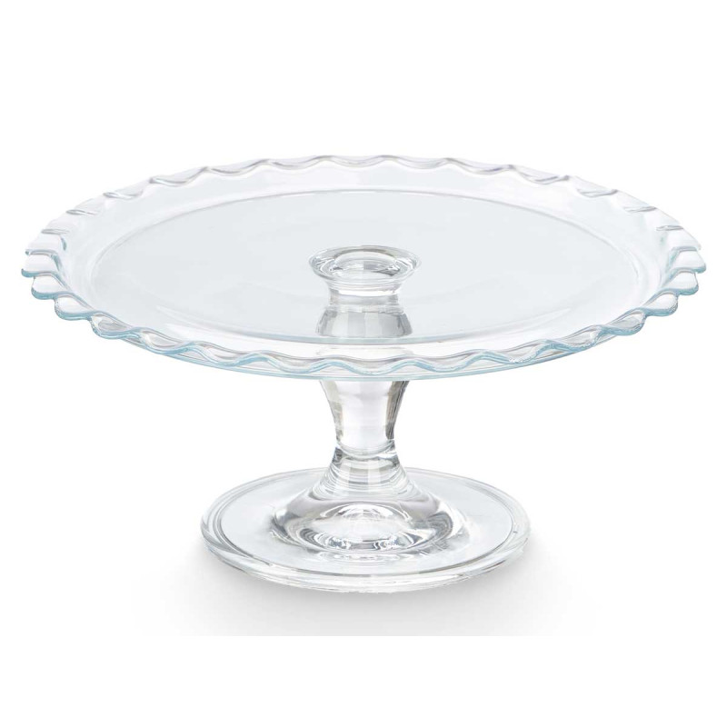 TARTERA CON PIE DIAM 26CM