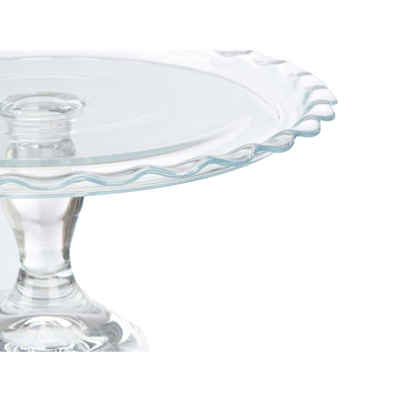 TARTERA CON PIE DIAM 26CM