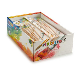 SET 5 PINCELES PUNTA PLANA