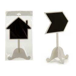 TABLEAU NOIR PIED FORME FLECHE MAISON AS