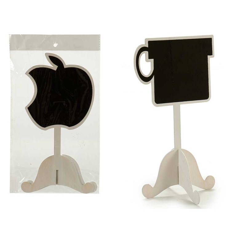 TABLEAU NOIR PIED FORME POMME TASSE ASSO