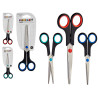FORBICI UFFICIO ANELLI 3 COL ASS