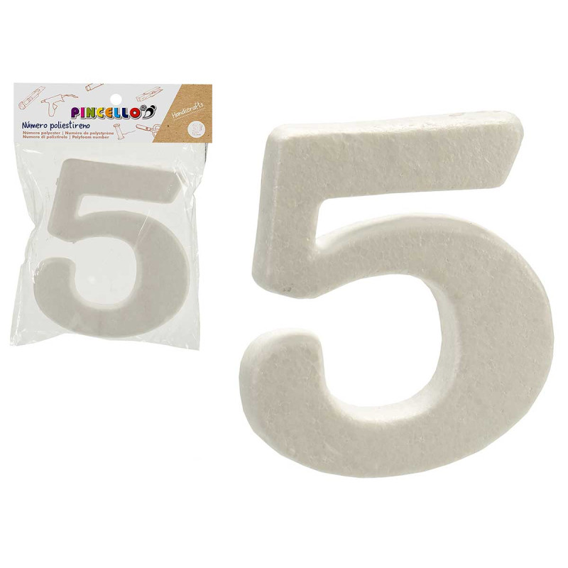 NUMERO 5 POLISTIROLO