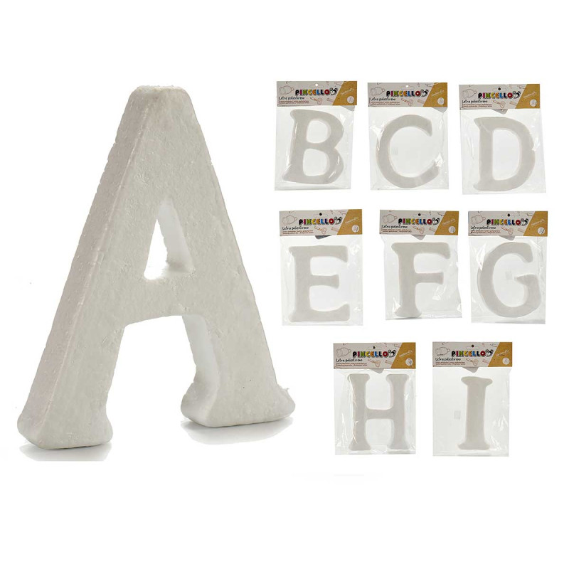 POLYESTYRENE LETTERS ABCDEFGHI
