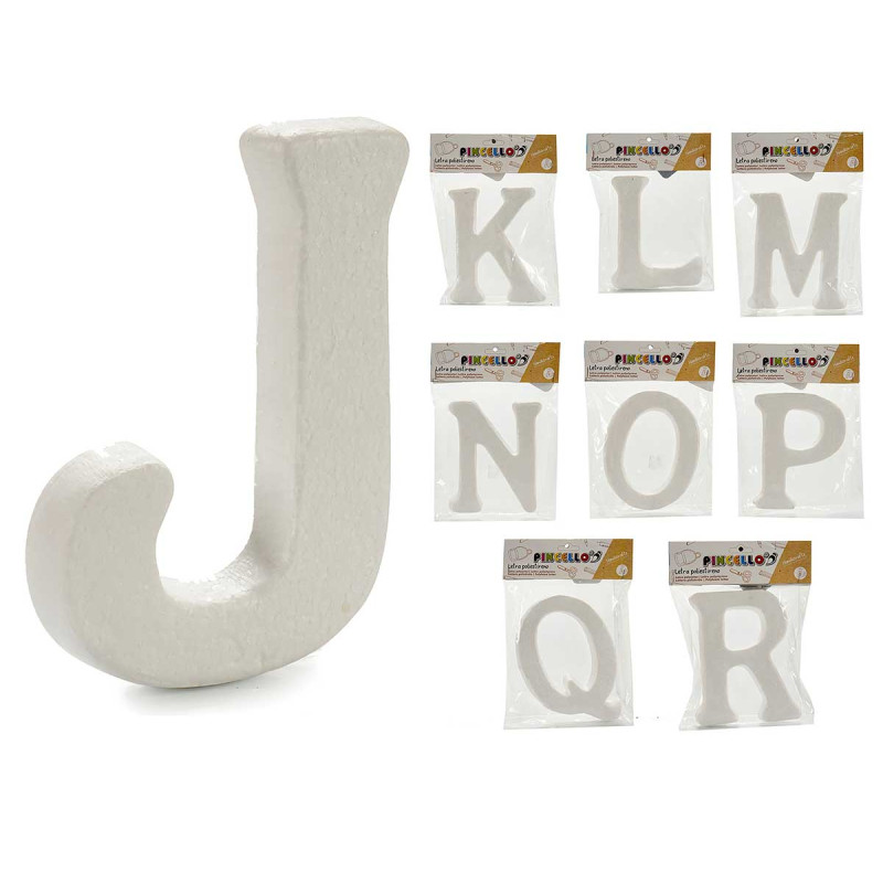 LETRAS JKLMNOPQR POLIESTIRENO