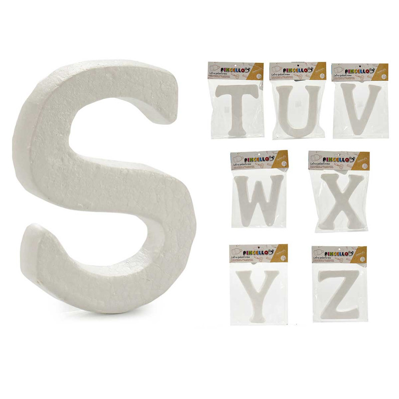 POLYESTYRENE LETTERS STUVWXYZ