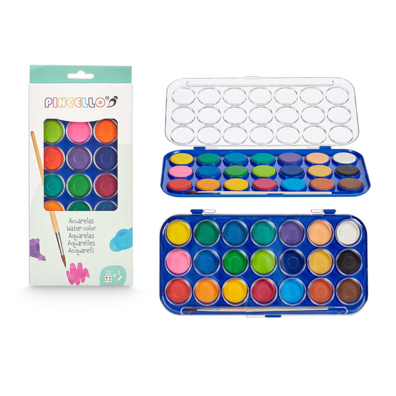 AQUARELLES 21PCS