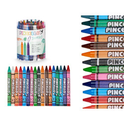 36PCS JUMBO CRAYON POT