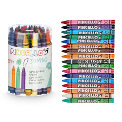 48 PCS SET PLASTIC CRAYON POT